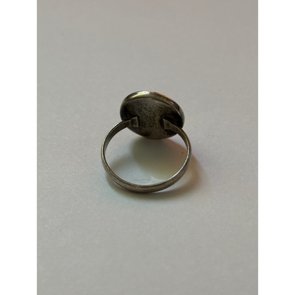 Vintage Hoffman Sterling Morpho Ring - Picture 3 of 3